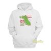 Delicious Chicago Pizza Maps Hoodie