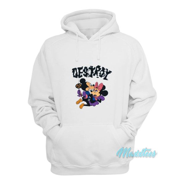 Destroy Seditionaries Mickey And Minnie Hoodie