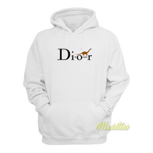 Dinosaur Dior Funny Hoodie 1