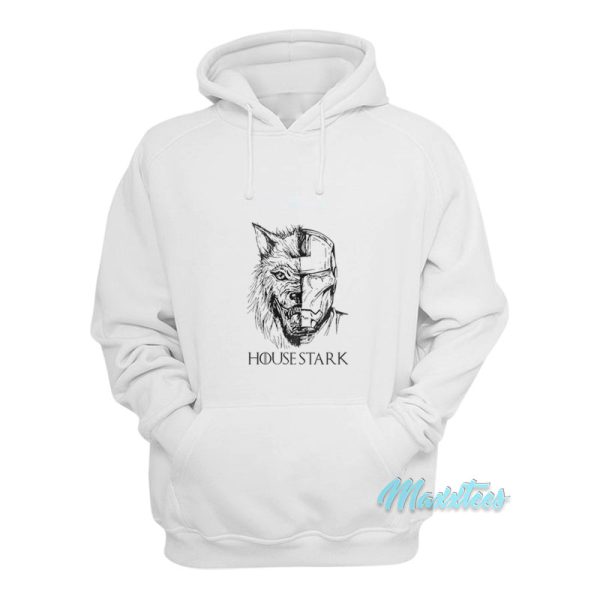 Direwolf Iron Man House Stark Tony Stark Hoodie