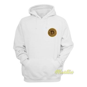 Dogecoin Digital Logo Hoodie 2