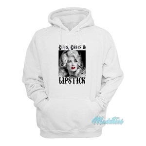 Dolly Parton Western Guts Grit Lipstick Hoodie 2