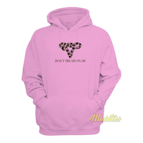 Dont Tread On Me Snake Uterus Hoodie