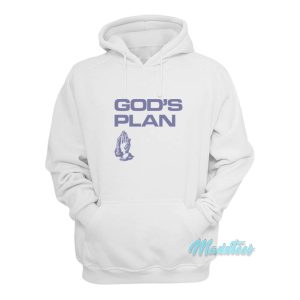 Drake Gods Plan Praying Hands Hoodie 1