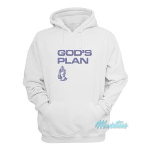 Drake Gods Plan Praying Hands Hoodie 2