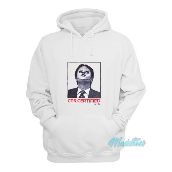 Dwight Schrute CPR Certified The Office Hoodie