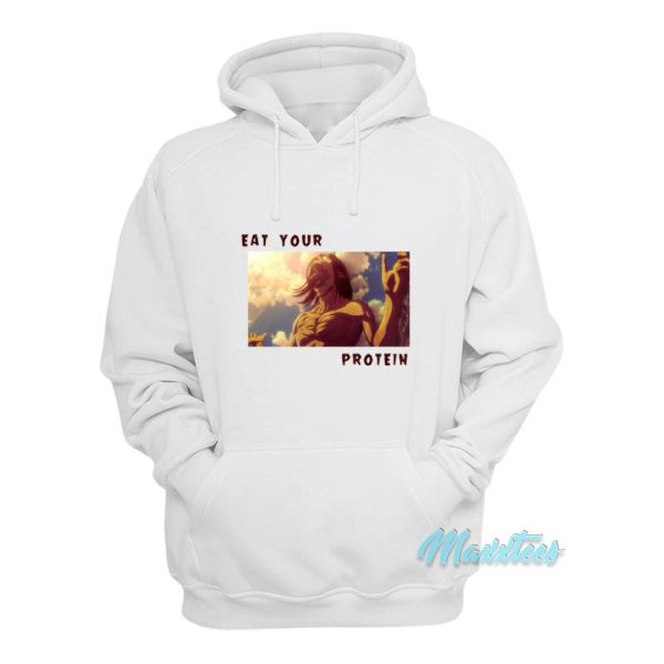 Eat Your Protein Attack On Titan Anime Hoodie