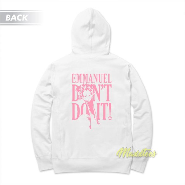 Emmanuel Don’t Do It Emu Hoodie