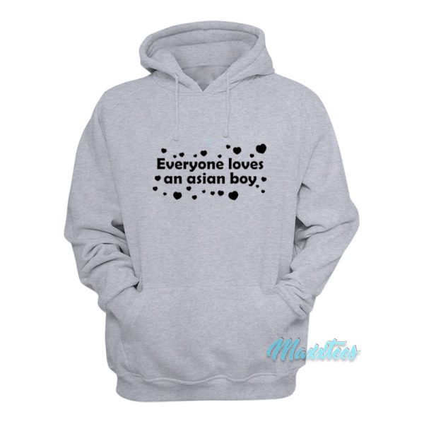 Everyone Loves An Asian Boy Benchwarmers Hoodie