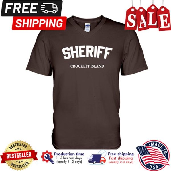 Rahul Kohli Sheriff Crockett Island shirt