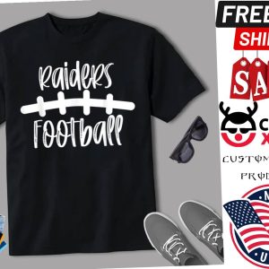 Raiders Football School Spirit Team Mascot Game Night Shirt