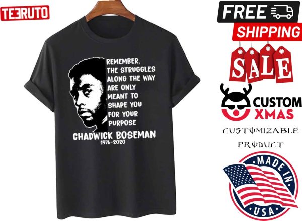 Rest In Peace Chadwick Boseman Quotes Shirt