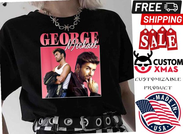 Retro George Michaels Love Vintage Legends Live Forever Shirt