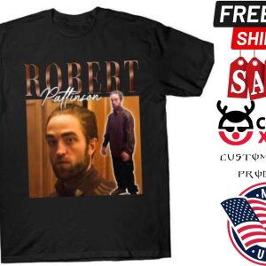 Robert Pattinson In Tracksuit Shirt