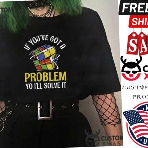 Rubik Cube Retro Vintage Colorful Game Shirt