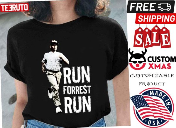 Run Forest Run Forest Gump Classic Quote Shirt