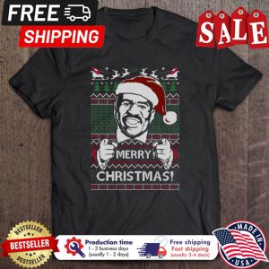 Santa Steve Harvey Merry Christmas shirt