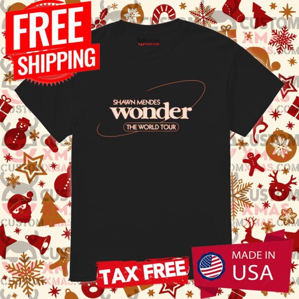 Shawn Mendes Wonder World Tour Shirt