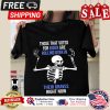 Skeleton those that voted for Biden are rolling over in their graves right now shirt