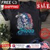 Skull girl sage and hood I wish a meer would halloween shirt