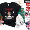 Snitches Get Stitches Funny Elf Christmas Ugly Shirt