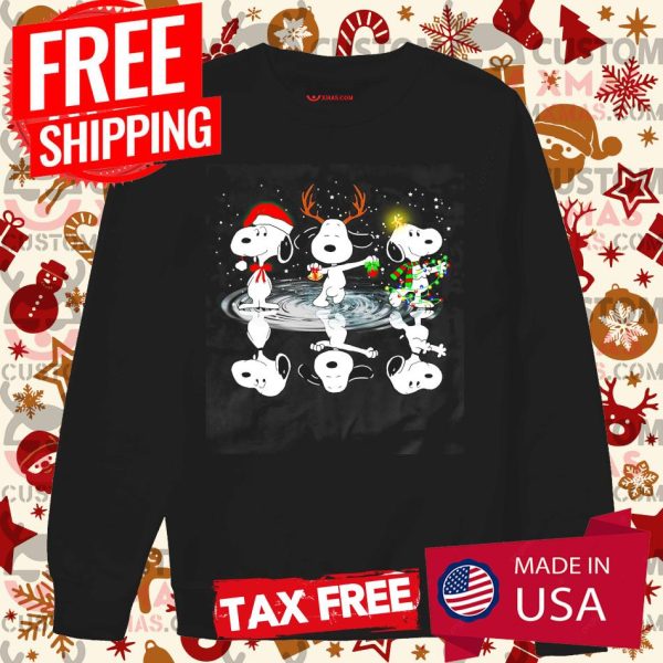 Snoopy Dog Christmas Cute Pajamas Shirt