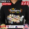Snoopy Peanut Chris Brown party thanksgiving shirt