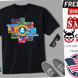 Sonic The Hedgehog 30 Jahre Unstoppable Shirt