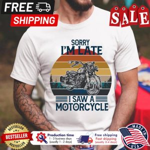 Sorry im late I saw a motorcycle vintage shirt 1