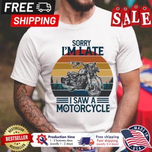 Sorry im late I saw a motorcycle vintage shirt 5