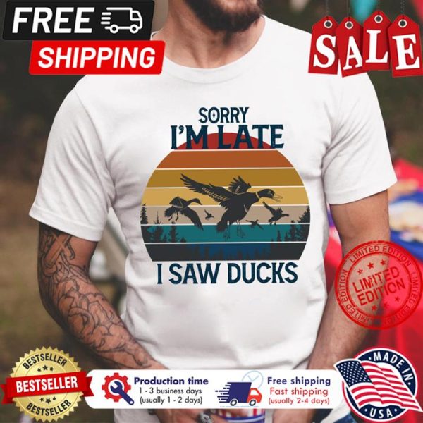 Sorry im late I saw ducks vintage shirt