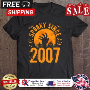 Spooky Since 2007 halloween shirt 1