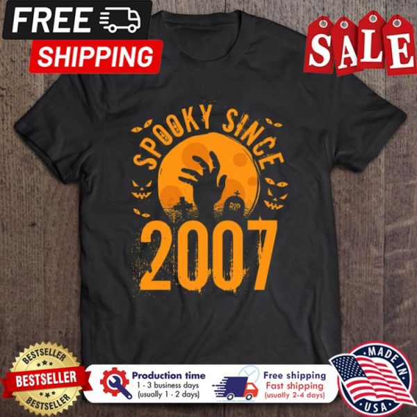 Spooky Since 2007 halloween shirt