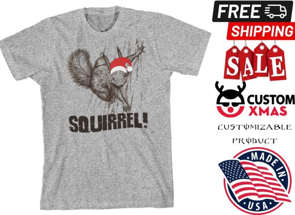 Squirrel Shirt, Funny Christmas Squirrel Shirt