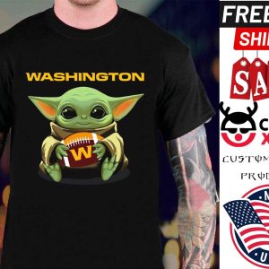Star Wars Baby Yoda Washington Football Team shirt 2
