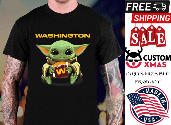 Star Wars Baby Yoda Washington Football Team shirt