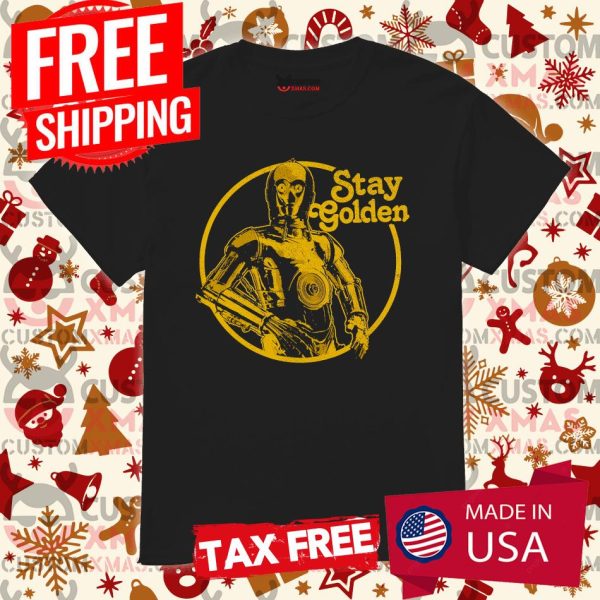 Star Wars C-3PO Stay Golden Shirt