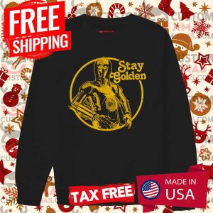 Star Wars C 3PO Stay Golden Shirt 3
