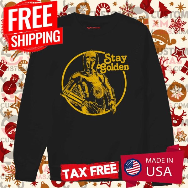 Star Wars C-3PO Stay Golden Shirt