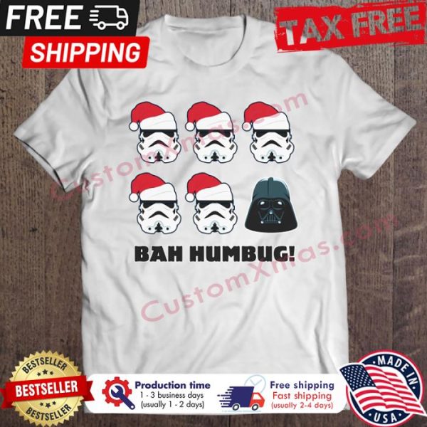 Star Wars Darth Vader Bah Humbug Christmas shirt