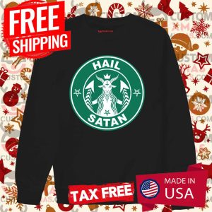 Starbucks Hail Satan Shirt 3