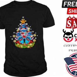 Stitch make Christmas tree shirt
