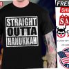 Straight Outta Hanukkah Jewish Holiday Shirt