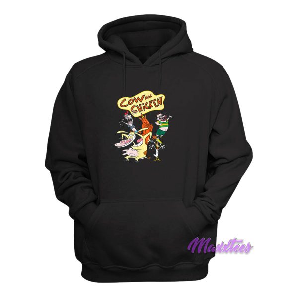 Cartoon Network Cow And Chicken Hoodie