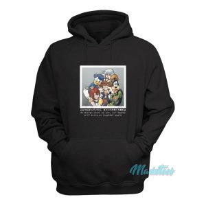 Cartoon No Matter Where We Are Our Hearts Hoodie 1