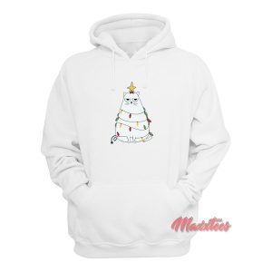 Cats With Christmas Tree Decoration Hoodie 2