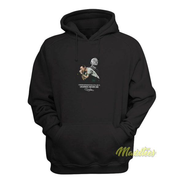 Chester Bennington Legend Never Die Hoodie