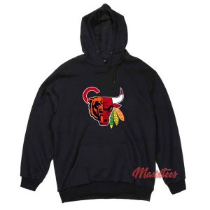 Chicago Sports Team Mashup Hoodie 2