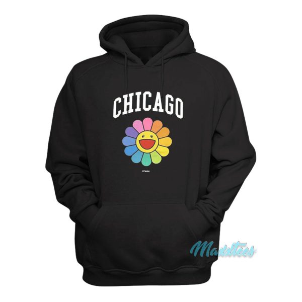 Chicago Takashi Murakami Flower Hoodie