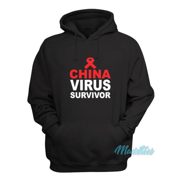 China Virus Survivor Hoodie